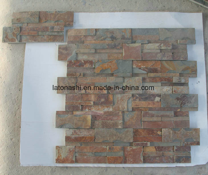 Natural Rusty Yellow Culture Stone for Home&Hotel Decoration