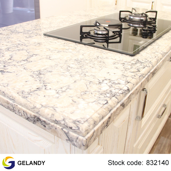 Colorful Calacatta Artificial Quartz Countertop