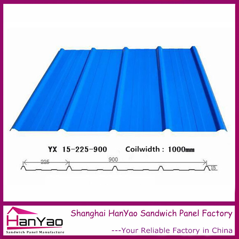 High Quality Yx15-225-900 Color Steel Roof Tile Roofing Sheet