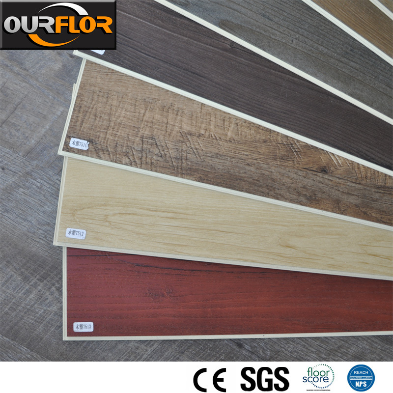 100% Waterproof WPC Click Vinyl Flooring Planks