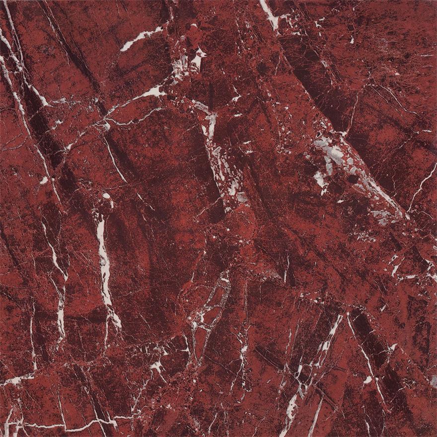 Polished Glazed Porcelain Tile Red Color