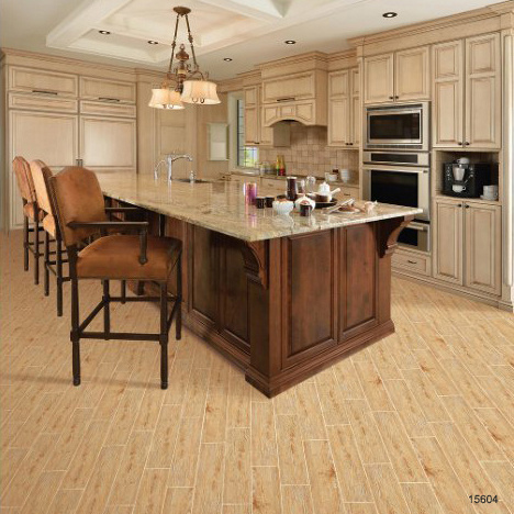 150X600mm Matt Floor Tile Wood Glazed Rustic Building Material (15604)