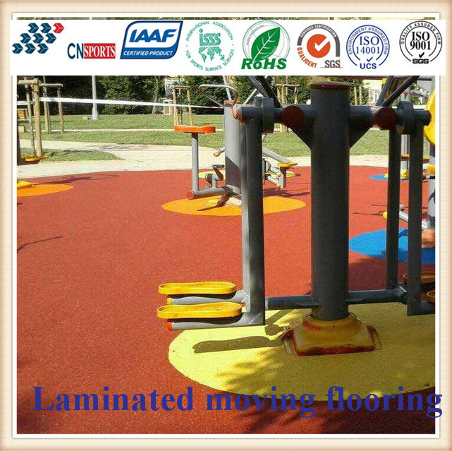 China Supply Anti-Slip Crossfit Gym EPDM Rubber Flooring