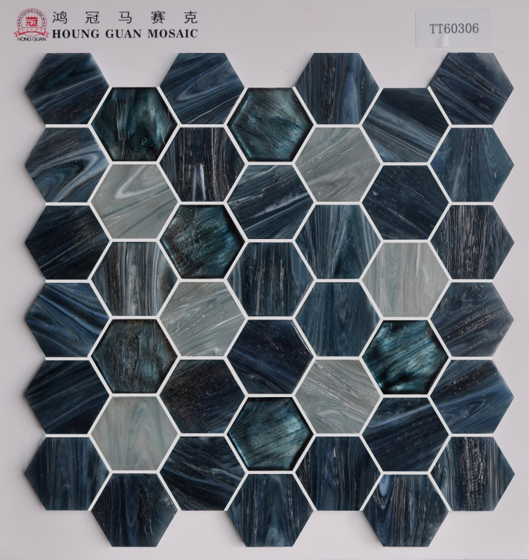 Floor Tile Glass Mosaic Hot Selling