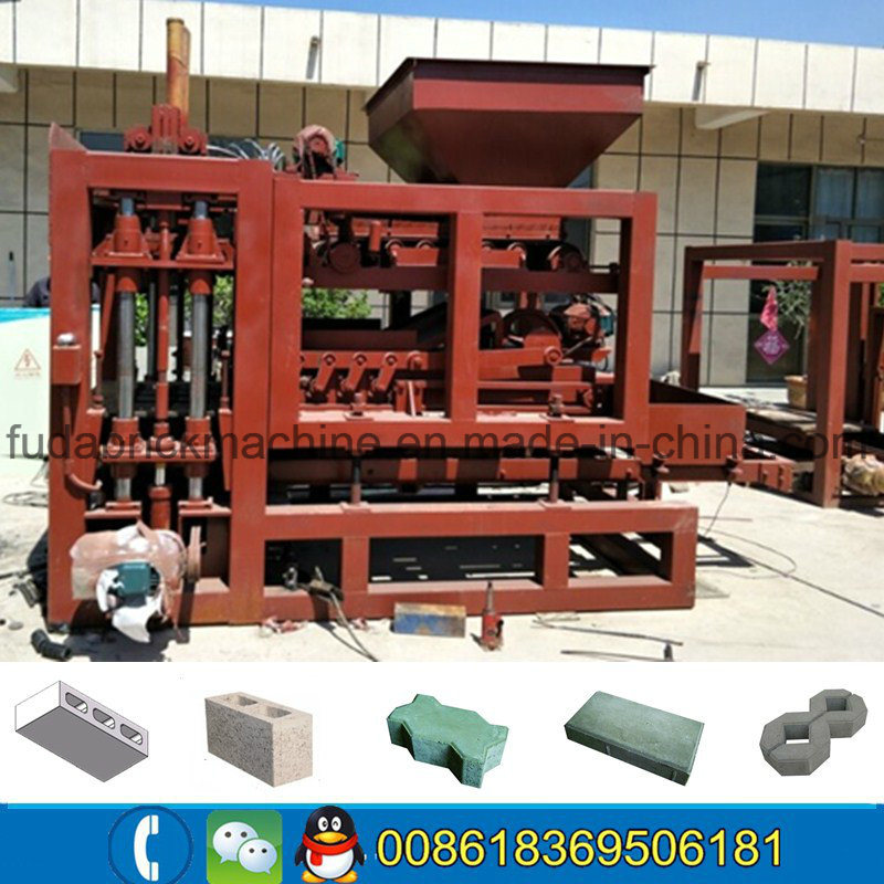 Manufacturer Cement Paver Brick Machine of Fuda Machinery