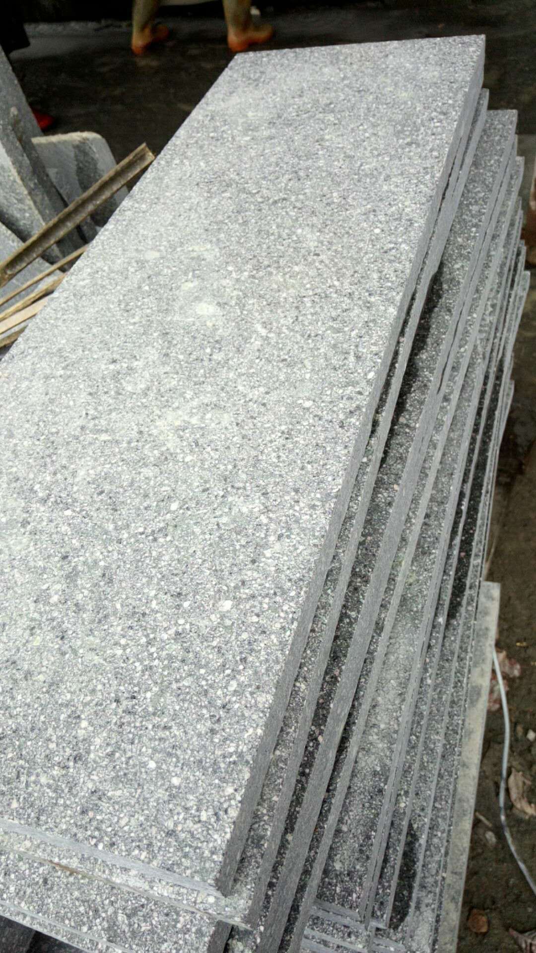 Green Porphyry Granite Flamed Tiles&Slabs