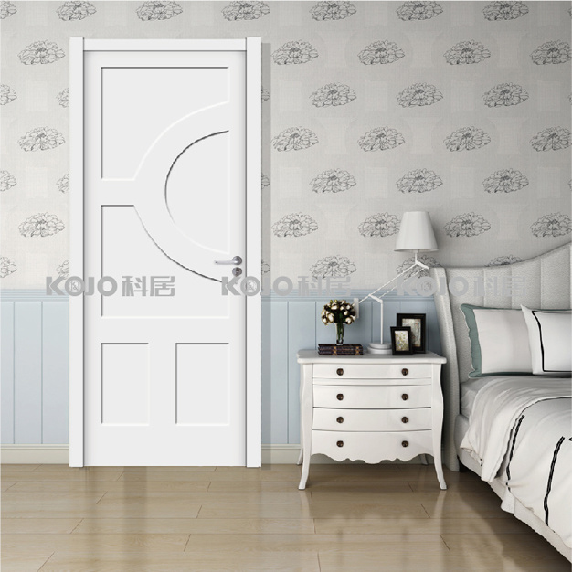 Eco-Friendly Fire-Resistant WPC Interior Soundproof Door for Bedroom (YM-033)