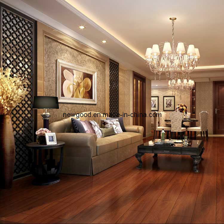 High Glossy/Mirror Embossed AC3 AC4 Grade HDF Laminate Flooring