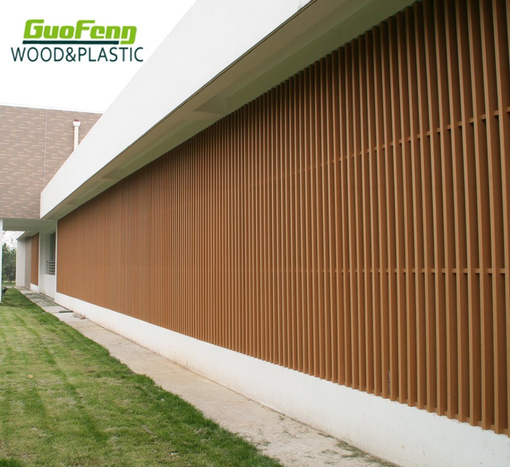 Anhui Manufacture Creative Outdoor Wood Plastic Composite Wall Cladding