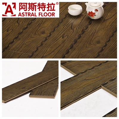 Classic Style Embossed 12.3mm Laminate Flooring