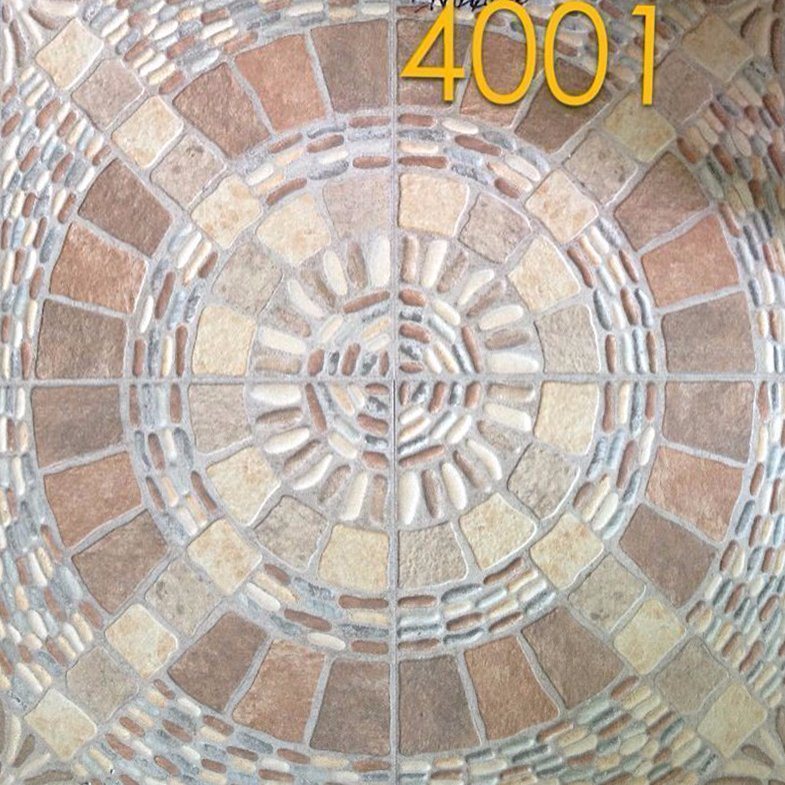 Stone Copy Rustic Glazed Floor Tile Building Material (4001)