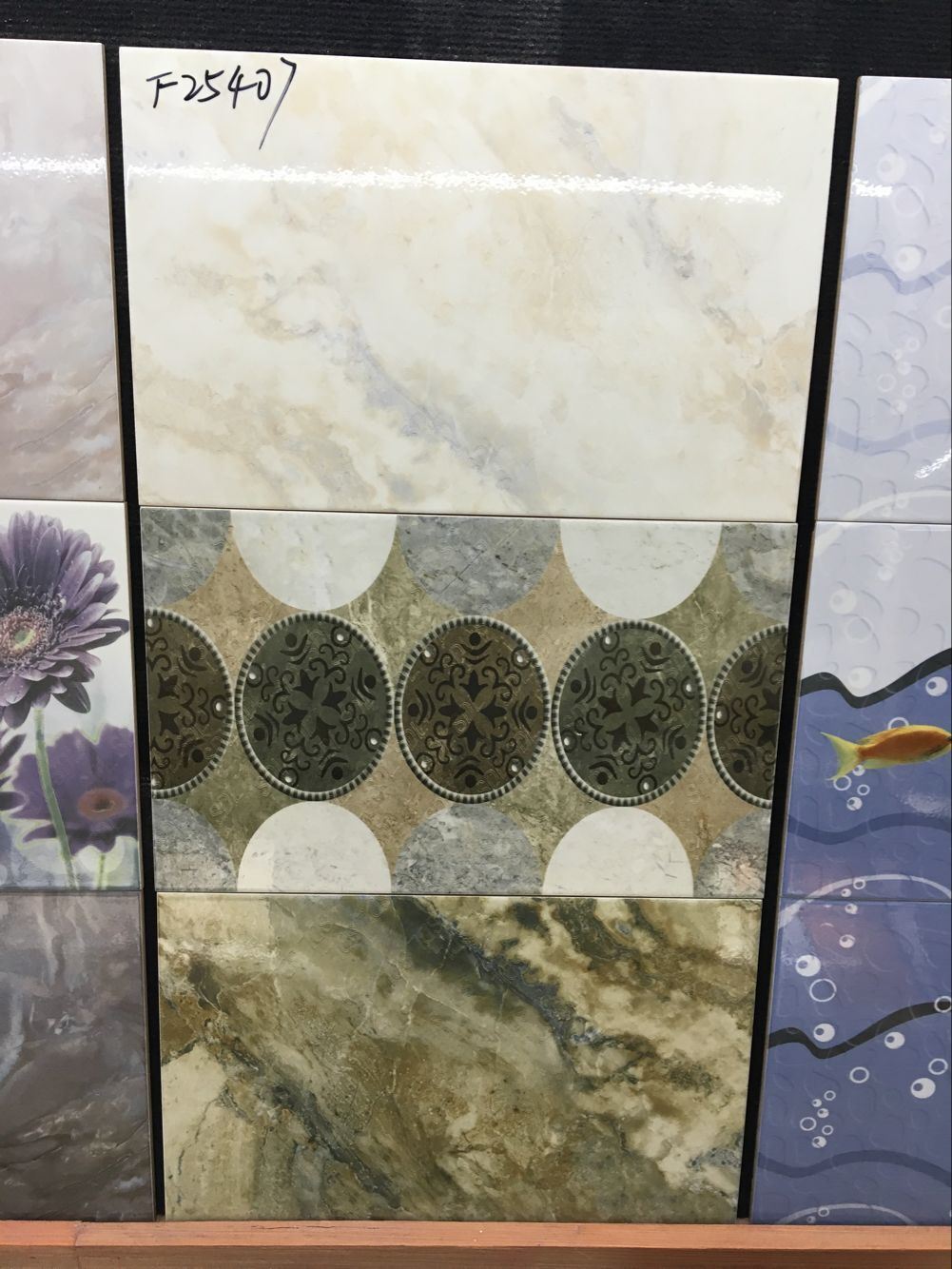 200X300mm Ceramic Inkjet Wall Tile for Bathroom -Latest Designs