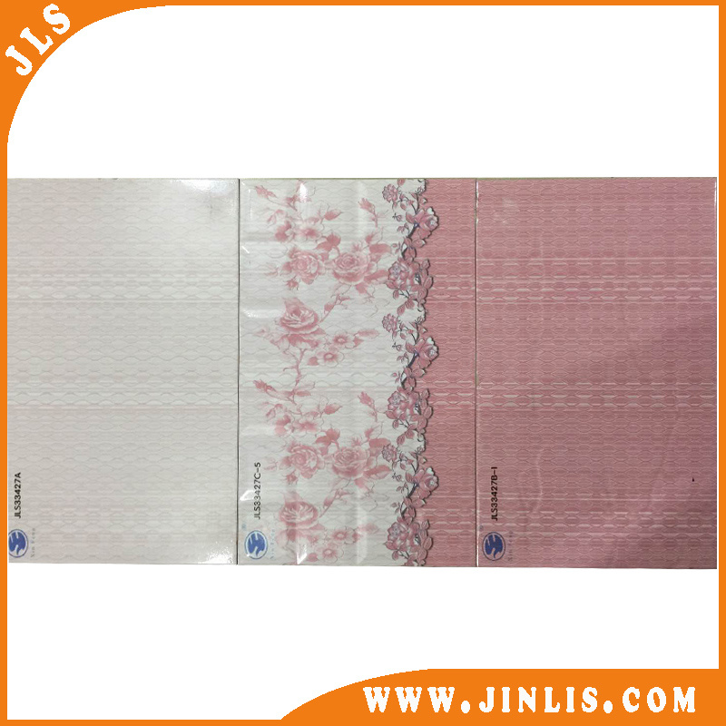 300*600mm Pink Ceramic Bathroom Wall Tile