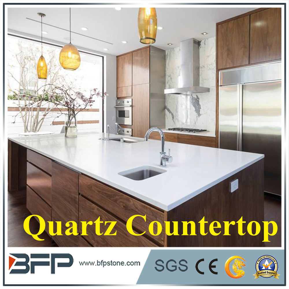 Modern Prefab Home Kitchen Quartz Countertops Manufacturer