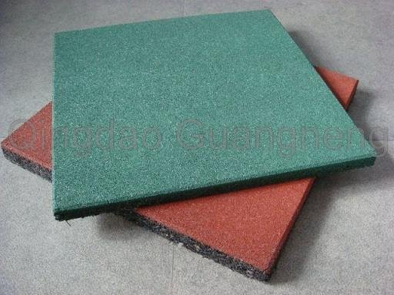 Fitness Equipment Rubber Mats, Rubber Kindergarten Paver, Children Rubber Flooring