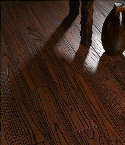 Prefinished Chinese Teak (Robinia) Hardwood Flooring