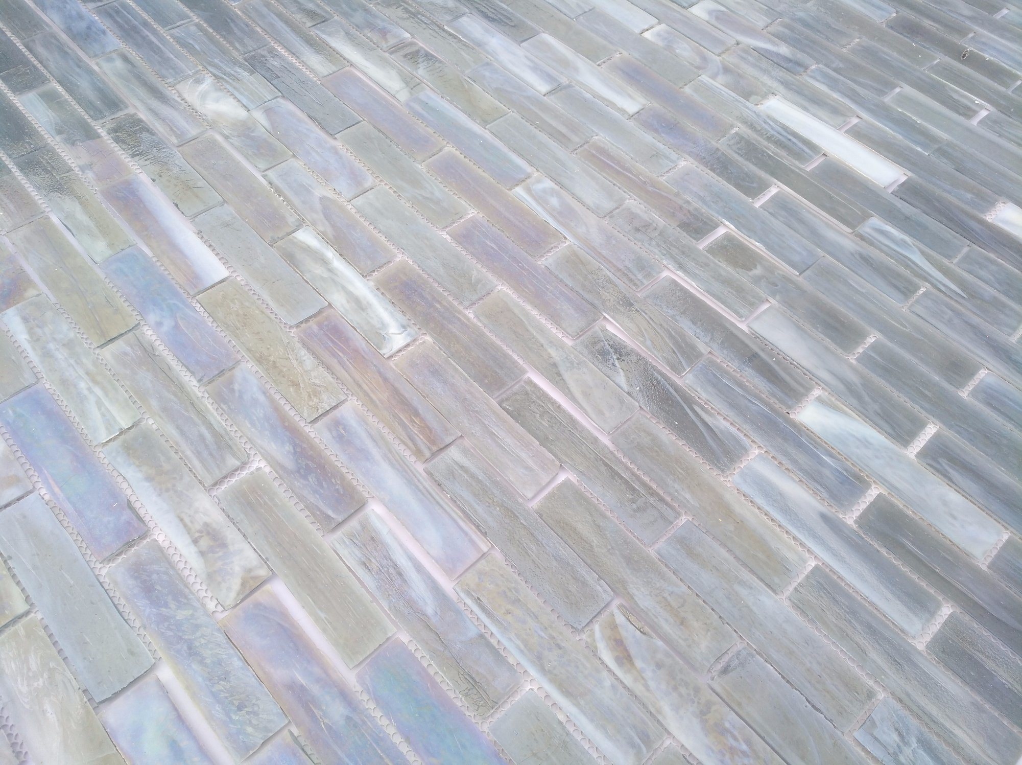 New Linear Stained Art Glass Mosaic Tile for Home Hotel Deco