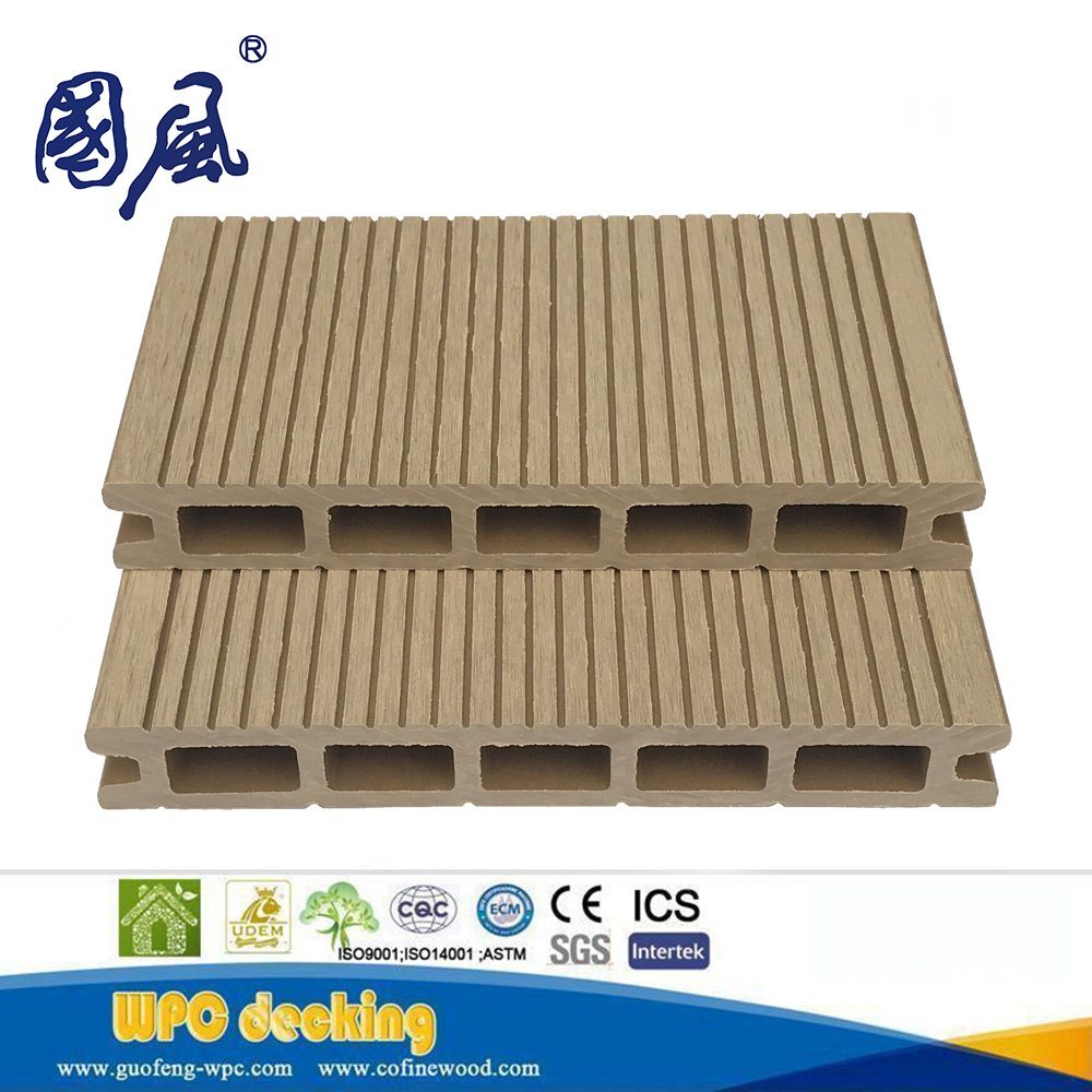 100% Recyclable WPC Decking Wood Plastic Composite Flooring 174*25mm