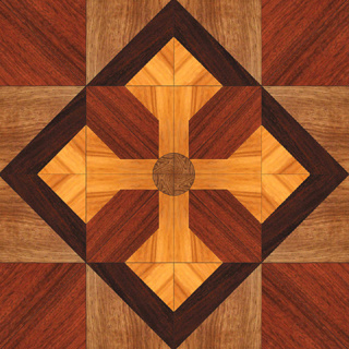 Luxurious Parquet Engineered Laminated Wood Flooring