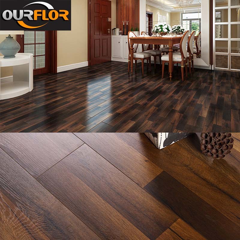 100% Waterproof WPC Click Vinyl Flooring Planks / New PVC Vinyl Floor Tiles (Glue free)