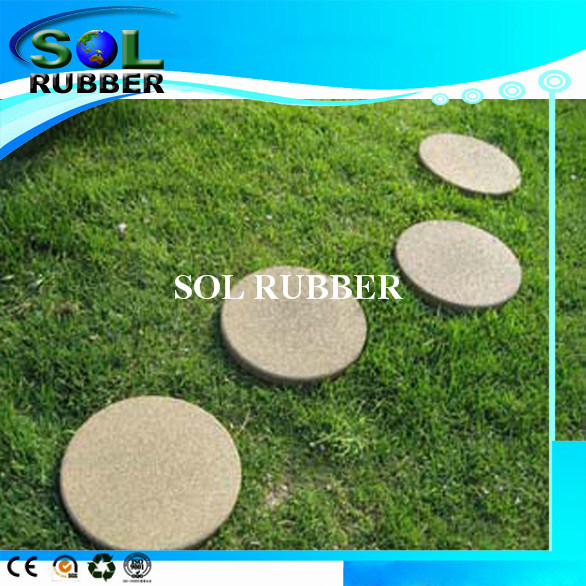 CE Certificated Outdoor Garden Floor Rubber Tile