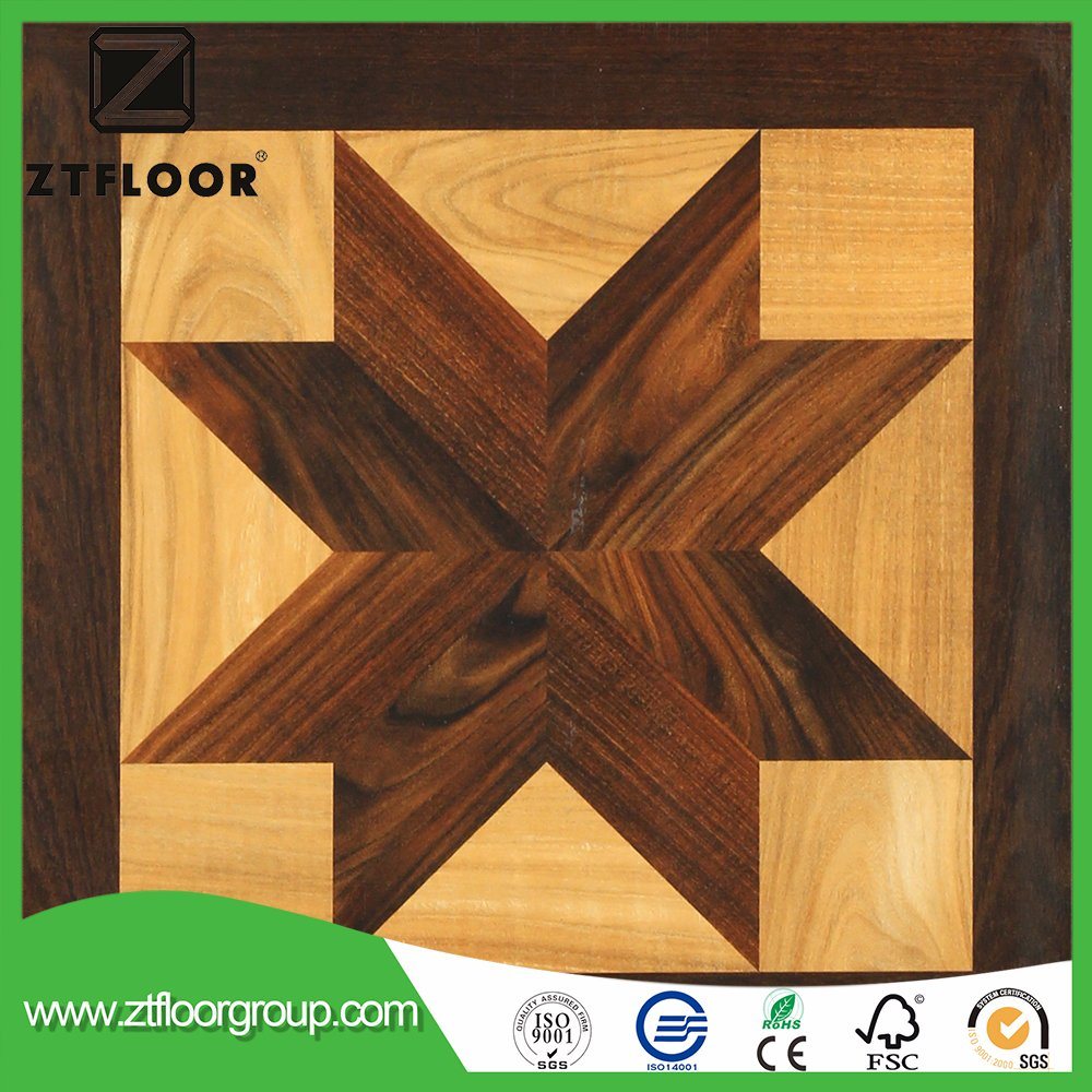 Waterproof and Non-Slip Indoor Laminated Flooring Tiles Material AC3