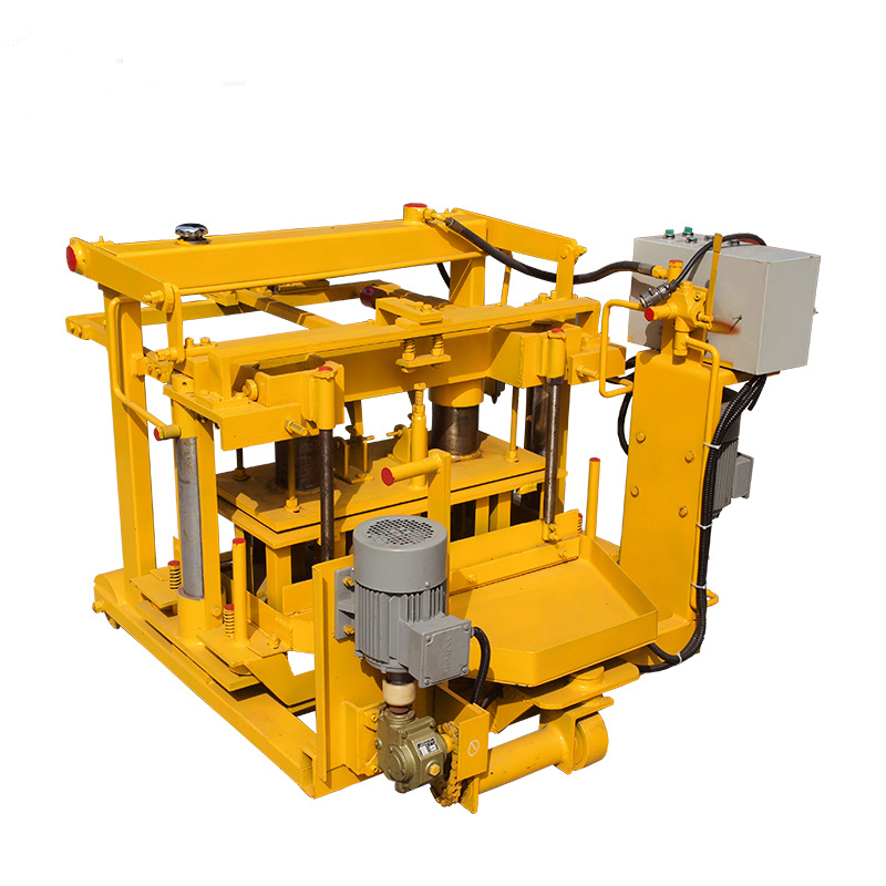 Mini Moving Concretes Brick Laying Machine for Myanmar