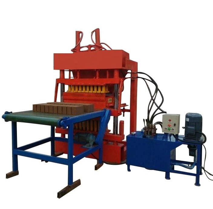 Qt10-10 Automatic Brick Machine Concrete Block Machina Clay Brick Making Machine Brick Machinery