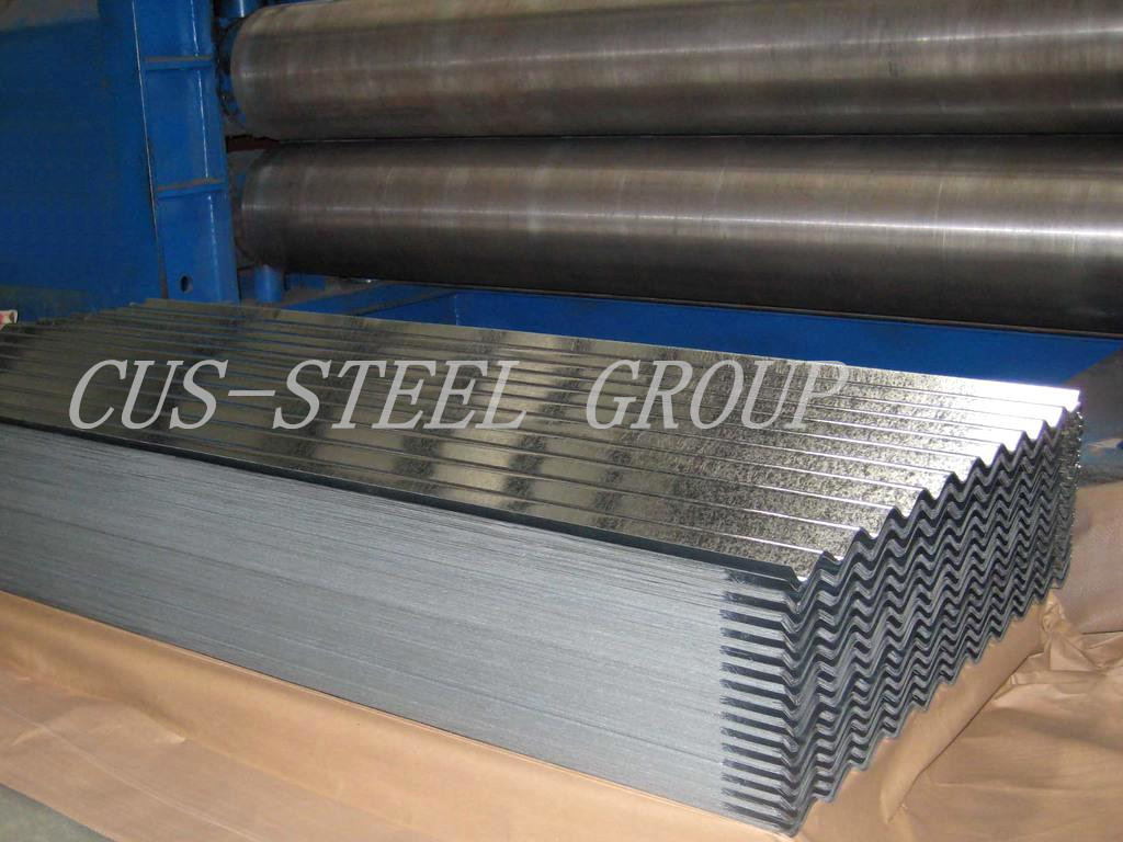 Corrugated Gi Roof Sheet/Full Hard Galvanized Metal Roof Tile