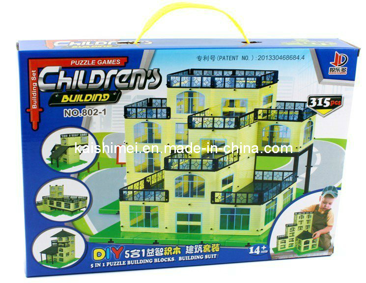 5 In1 Puzzle Building Blocks