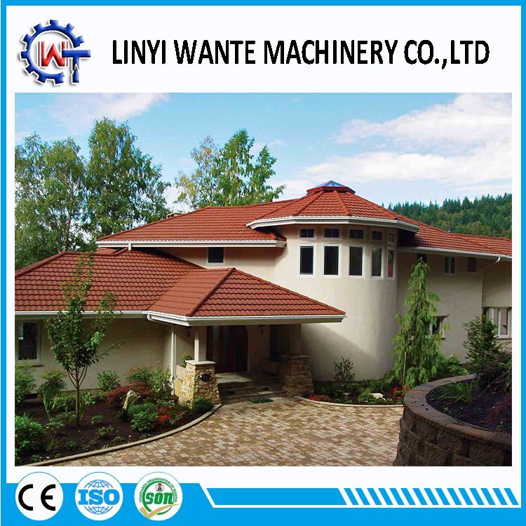 Classic Type Stone Coated Metal Roof Tile of Aluminum