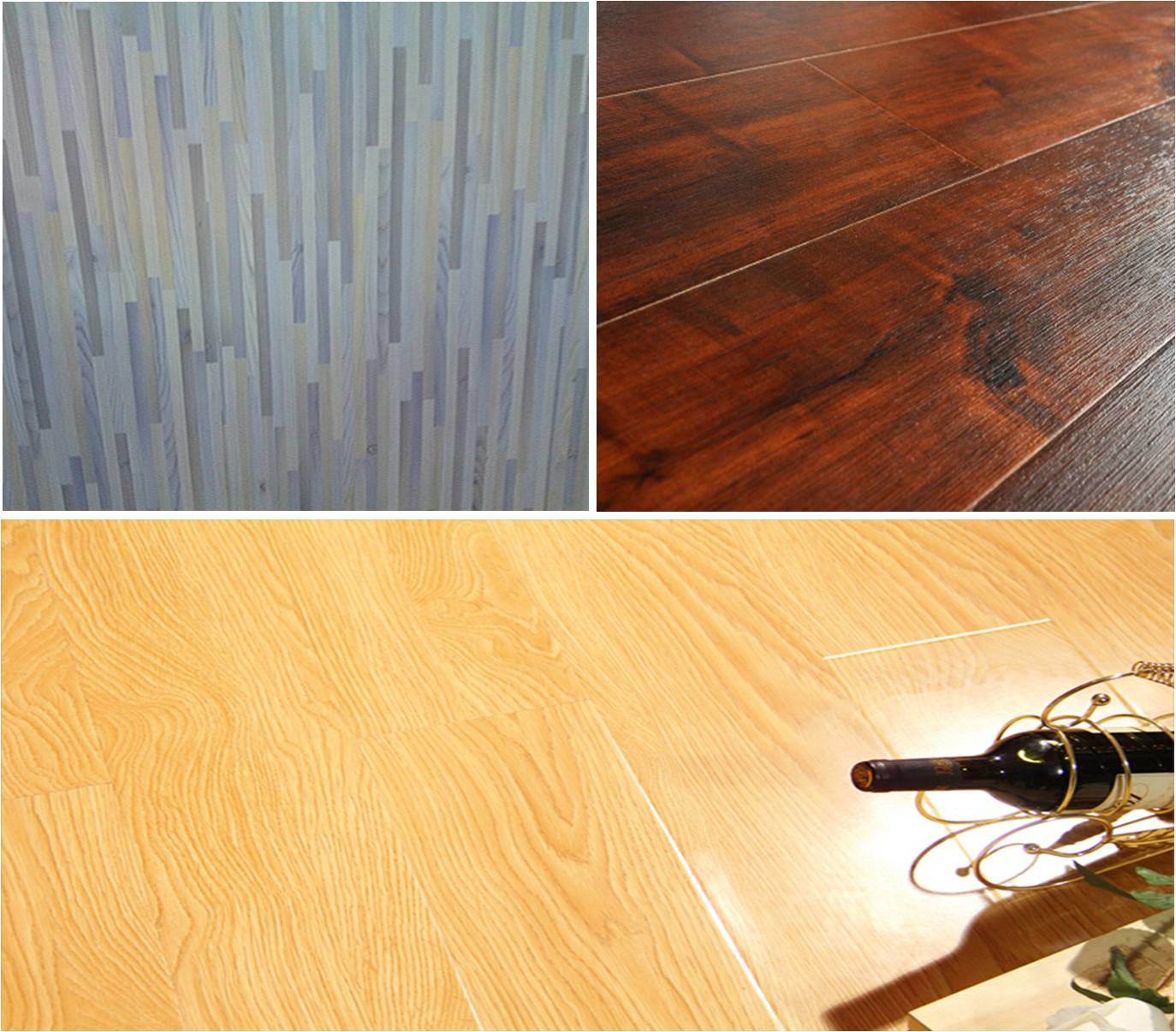 HDF 7mm Laminate/Laminated Flooring China Manufacturer