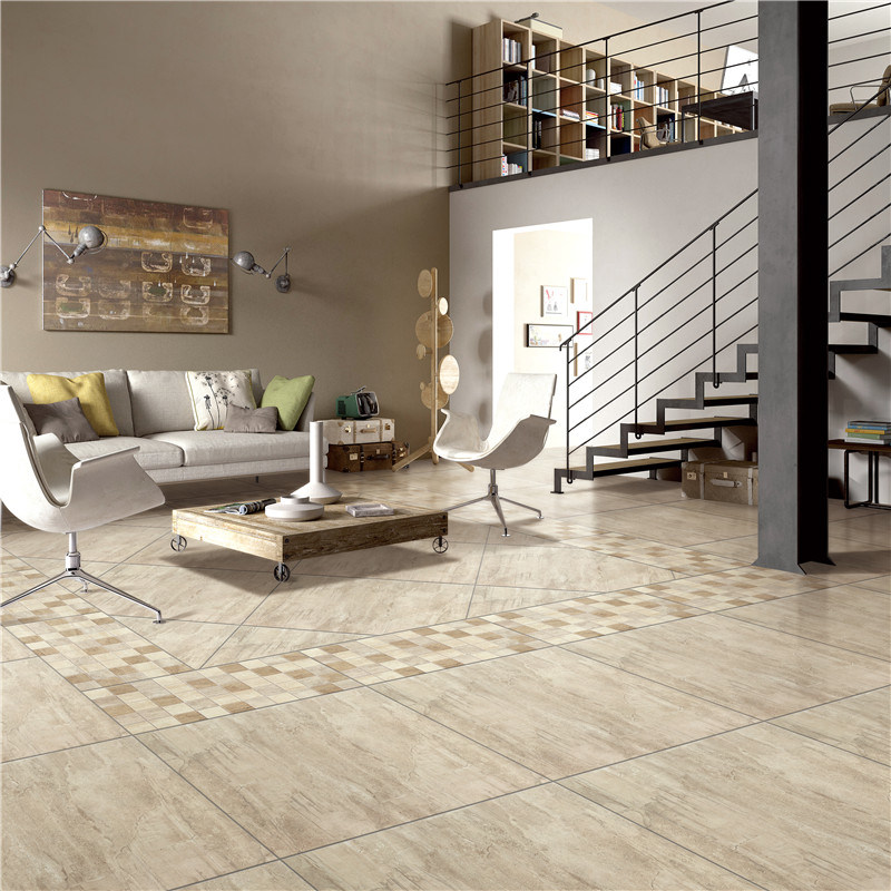 Cement Style Glazed Porcelain Tile for Floor and Wall (SDK6M25)