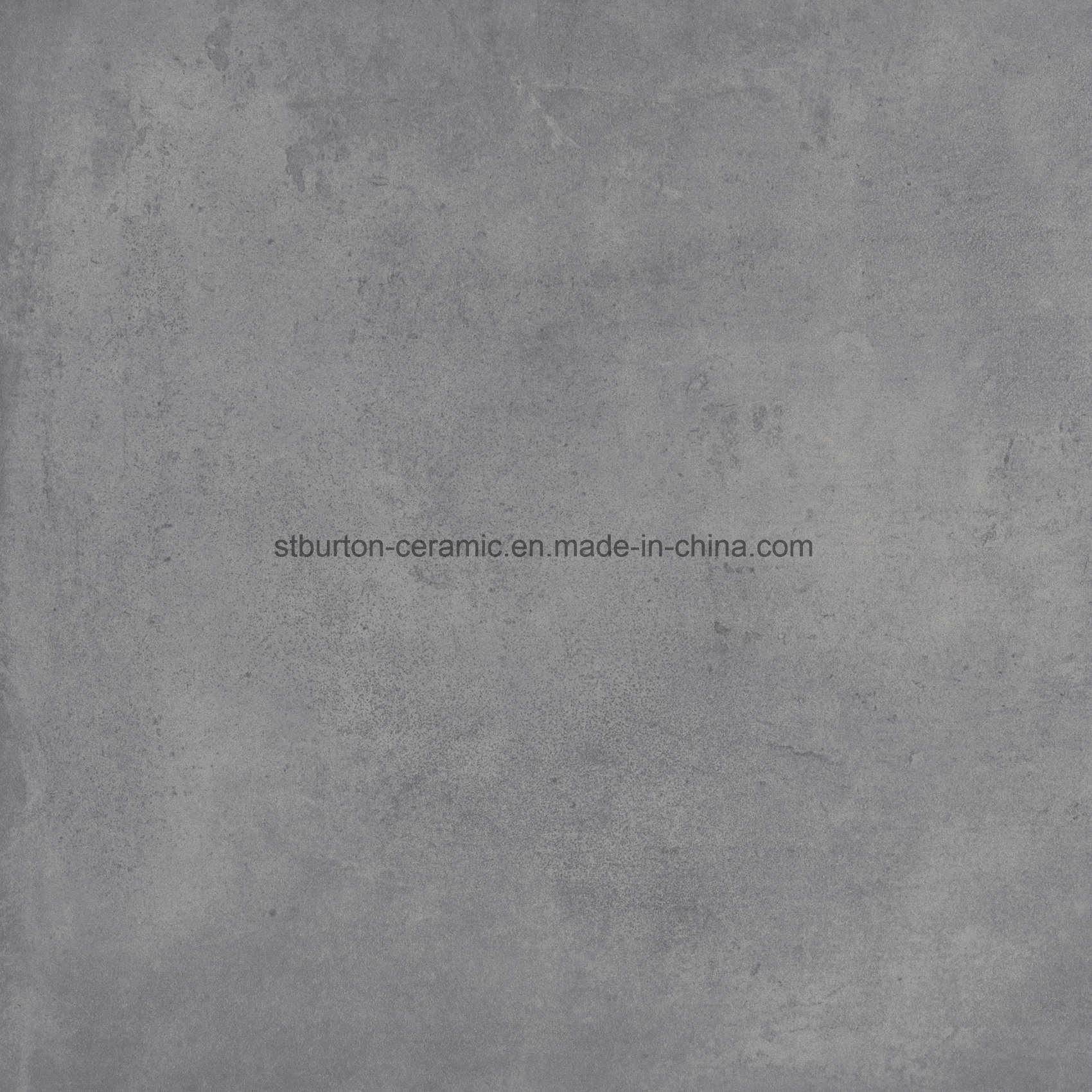 Building Material Matt Rustic Porcelain Floor Tile Grey Color Ceramic Flooring Tile 600X600mm St66587-3