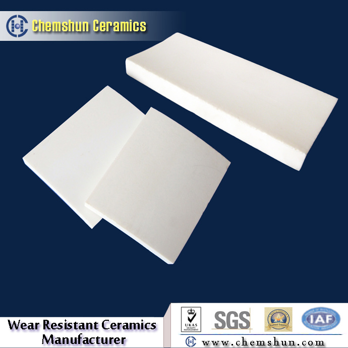 Chemshun Alumina Ceramic Tile Sheet with Excellent Wear Resistance