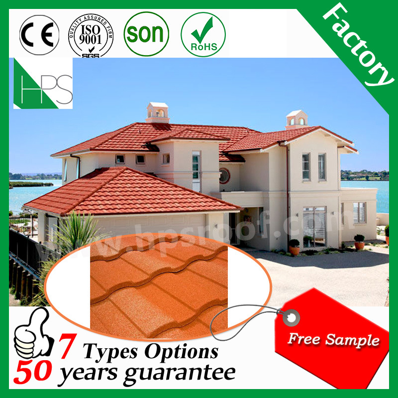 Fashion Building Material Stone Tile/Roman Type Roofing Tile