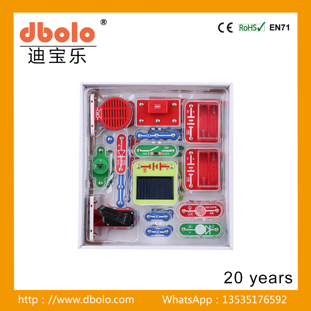 2017 Funny Toys Dbolo Electronic Building Blocks