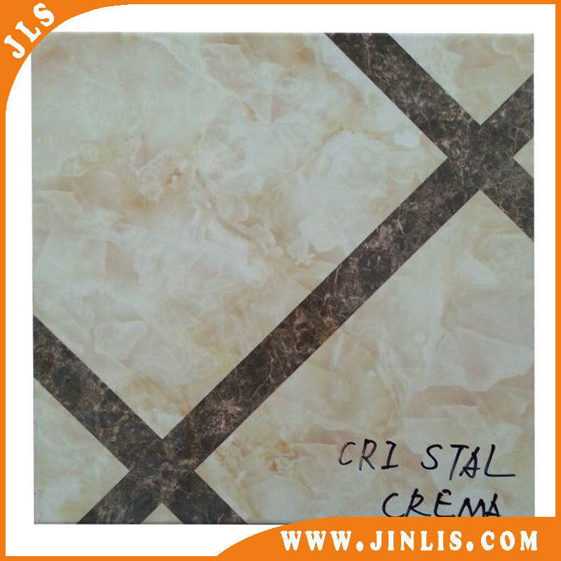 4040 Simple Pattern Design Polished Porcelain Ceramic Floor Tile