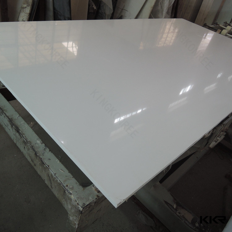 Manufacturer 20mm Pure White Quartz Stone