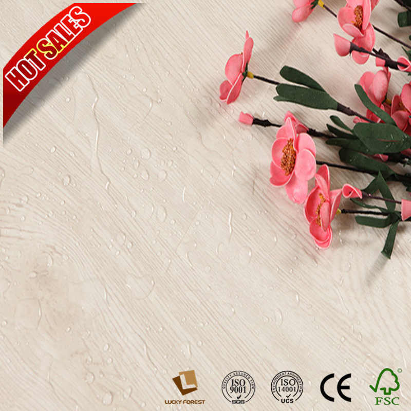 Best Quality Solid Color Laminate Flooring Medium Embossed 8mm