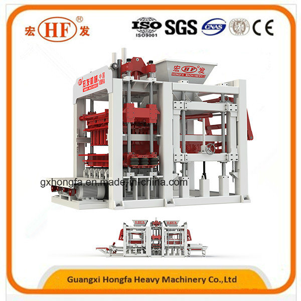 Qt12-15 Concrete Block Brick Making Machine