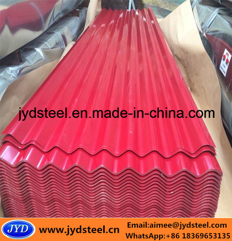 Color Coated Steel Wave Roof Tile