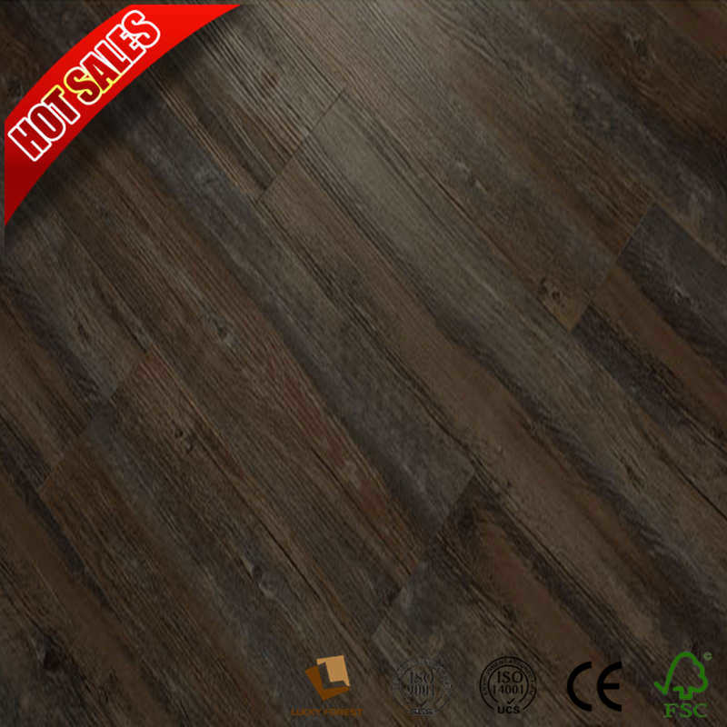 Low Price 4mm 5mm PVC Vinyl Plank Floor Flexible Flooring with Click