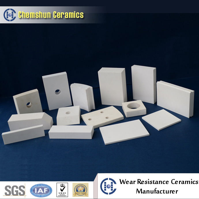 Alumina Ceramic Tile Lining as Hopper, Chute Liner