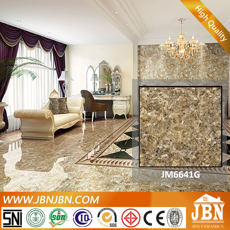 Full Polished Glazed Marble Porcelain Floor Tile (JM6641G)