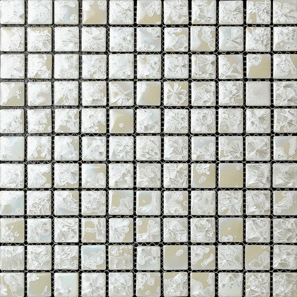 Hademade Painting Snow White Bathroom Porcelain Mosaic (C625001)