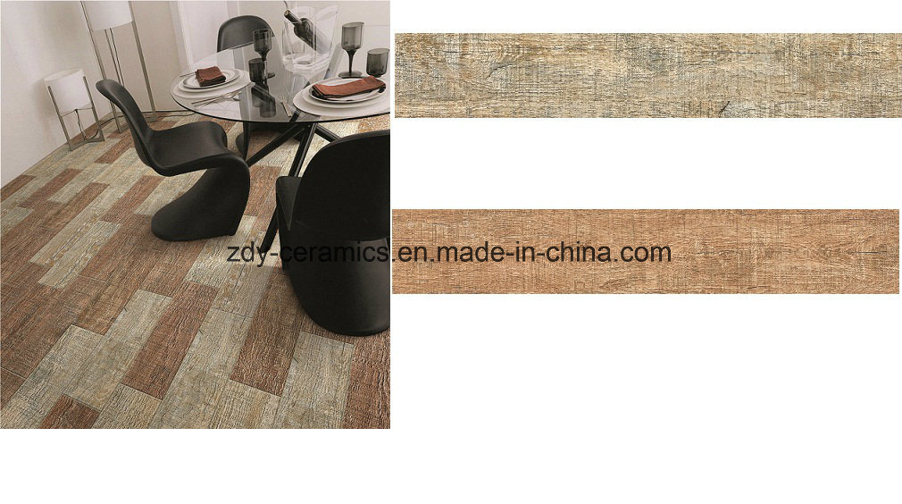 Building Material Floor Ceramic Wooden Tile