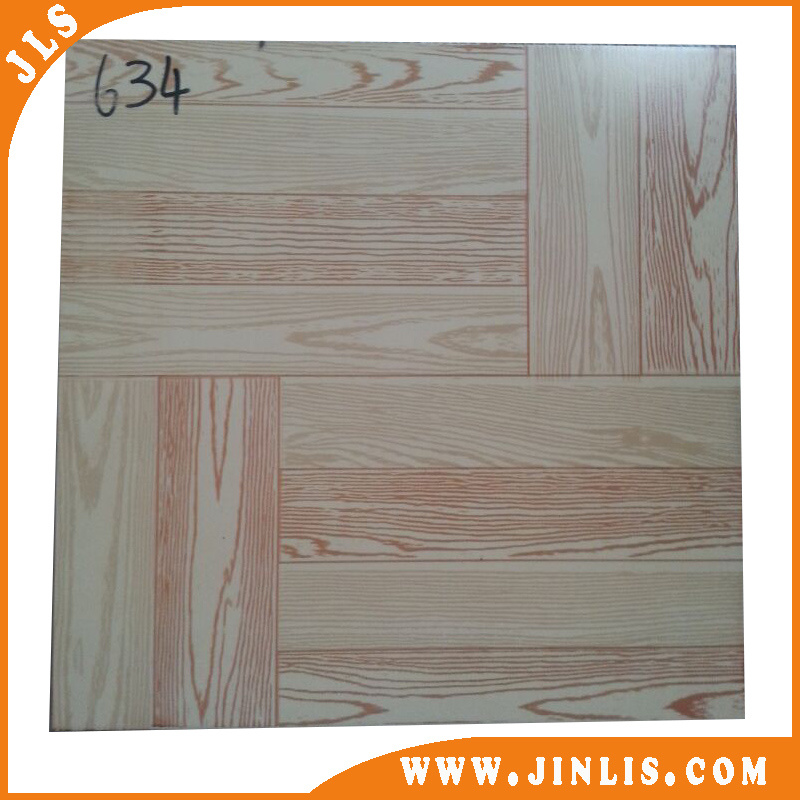 4040 Interior Non-Slip Rustic Polished Wood Look Ceramic Floor Tiles