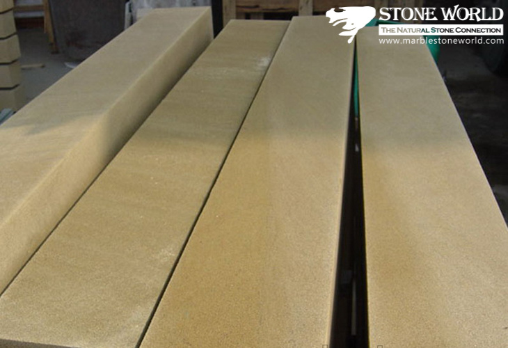 Honed Light Beige Sandstone for Wall Cladding