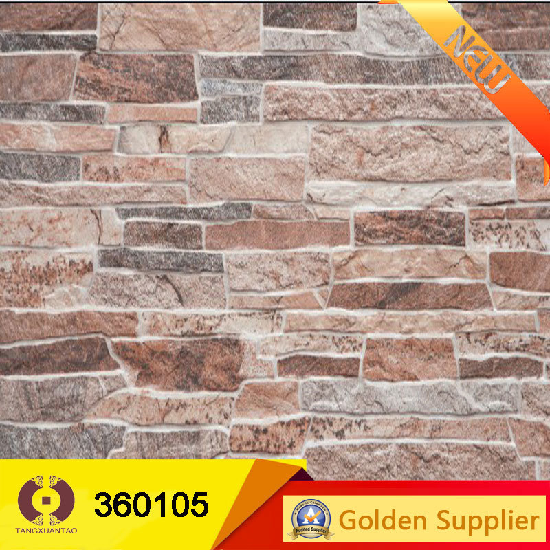 Rustic Tiles Outside Decoration Stone Ceramic Wall Tile (360102)